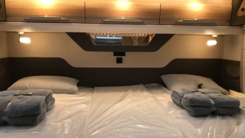 Knaus Sky wave 4p – Knaus Mobil semi-integral 4p from 2022 - air conditioning living area
