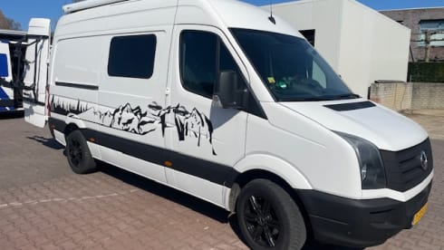 unique, attractive, compact 2-person Volkswagen camper 