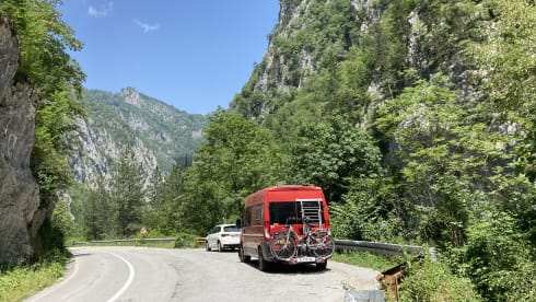 Cozy Fiat Ducato camper van