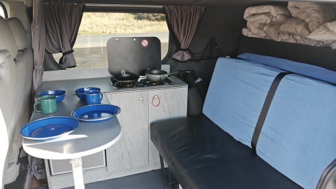 Viv – 2 berth camper - The smoothest/comfiest camper on the road