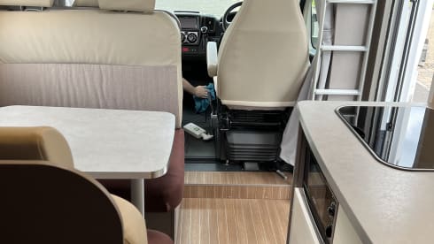 Fiat Etrusco  – 6 berth Hymer alcove from 2021