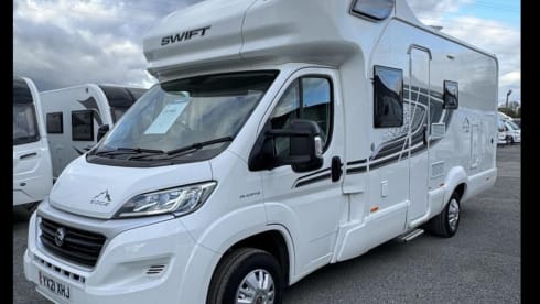 Motorhome by the sea