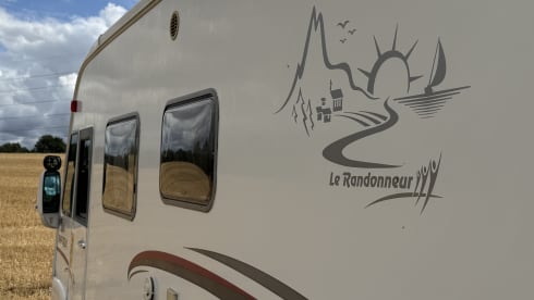 The Donny Drifter – Rapido met 4 slaapplaatsen, geïntegreerd vanaf 2009.