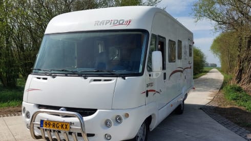 Hasselt  ( overijssel) – 4p Rapido integrated from 2004, Fiat ducato