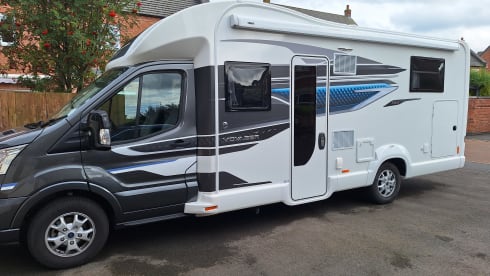 Swift Voyager motorhome (2023) fixed rear bed