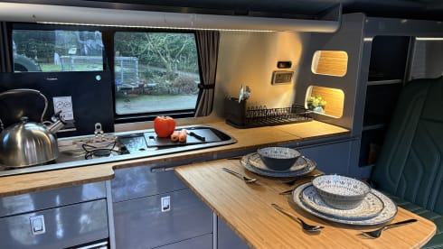 4 berth Volkswagen campervan from 2021