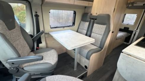 Delilah – 4 berth Fiat campervan BRAND NEW 2025