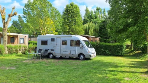 Rik’s camper  – 4p Bürstner integrated uit 2007