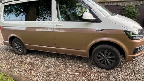 Goldie – Explore with Goldie - Up to 6 Berth VW T6 Campervan