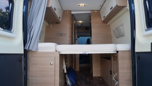 Chausson2, 2 sleeping places - 4 seats.