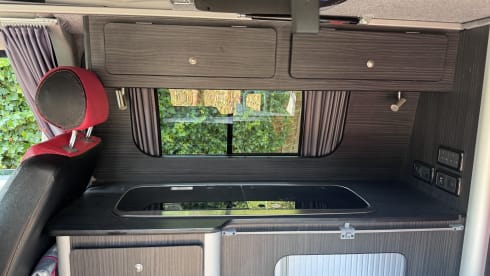 4 berth Volkswagen campervan from 2009