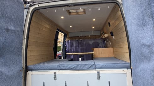 Cassie with the Great Chassis  – 2 Berth Spacious yet Cosy Van Conversion
