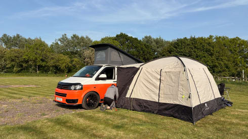 MJ  – Camping-car Volkswagen 4 places de 2015