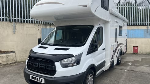 2018 Ford Transit Roller Team Zefiro 690 Automatic 