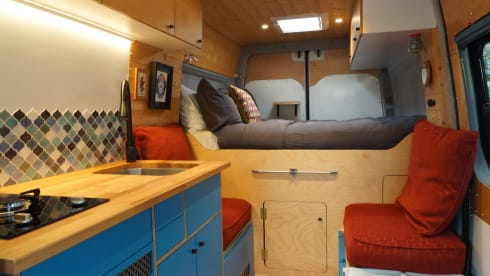 Art – Hand-crafted. INS. INCL. IN PRICE. Low deposit. Off grid Mercedes.