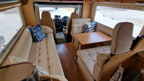 Ellis – Fiat Alcove met 4 slaapplaatsen uit 2004