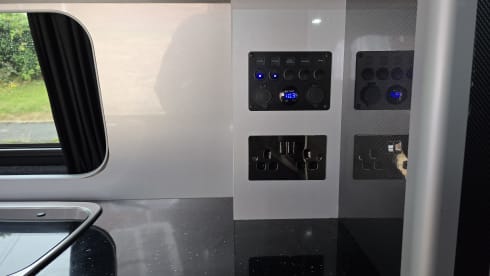 4 berth Volkswagen campervan from 2018