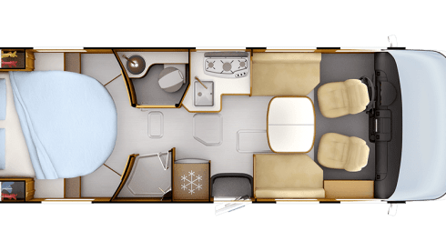 The Bullet II – Luxurious and spacious 4-person Rapido (Automatic) 2025 NEW 