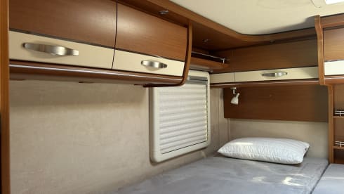 4-person comfortable Hymer