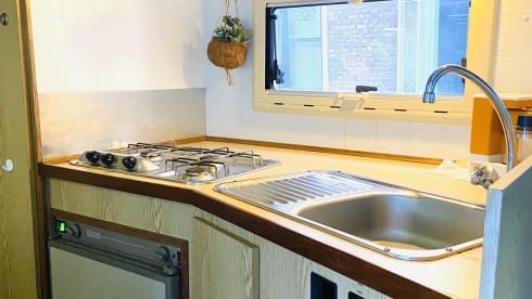 Affascinante Volkswagen d'epoca con 5 posti letto 