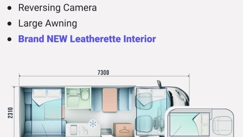 6 berth Fiat Auto Roller 746