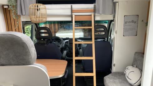 Kaatje – Super cozy family camper for atmosphere seekers and bon vivants