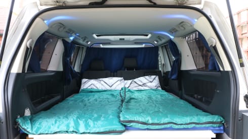 Alphard White – 2 posti letto Regno Unito ed uso europeo