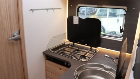 T69L – Complete HomeCar family camper with motor air conditioning and awning,
