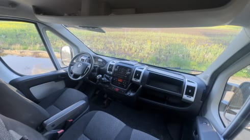 3p Fiat campervan uit 2018