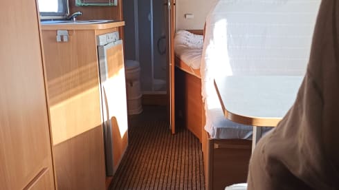 Angelo – The splendid Maremma in a delicious and comfortable Adria Lido semi-integrated camper