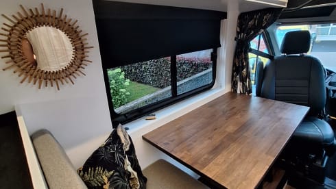 Spacious, modern and complete Off-Grid 2P Campervan