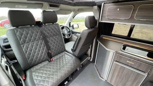 Wallis  – High Spec VW T6 CamperKing Conversion.  Sleeps 4 & Seats 5