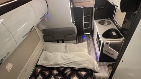 6 berth Ford bus from 2021