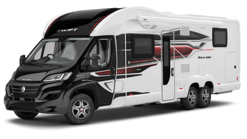 4 berth Swift Kon Tiki Luxury Twin Axle