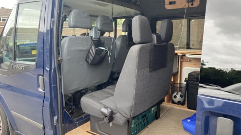 Transit day van – 4 berth Ford campervan from 2013