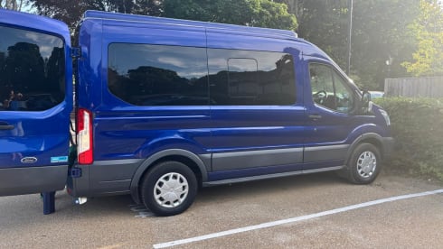 3 berth Ford bus from 2015