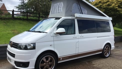 4 berth Volkswagen campervan from 2013