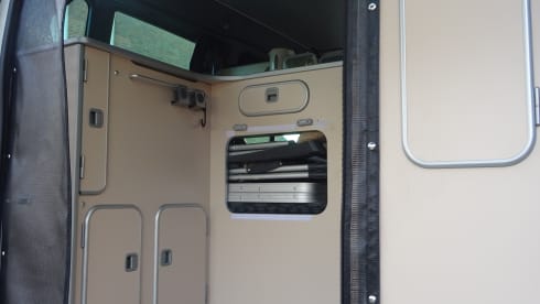 Ford Nugget Westfalia with pop-up roof