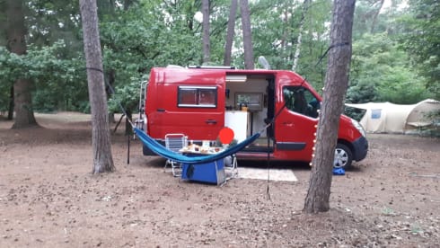 Comfortable camper van