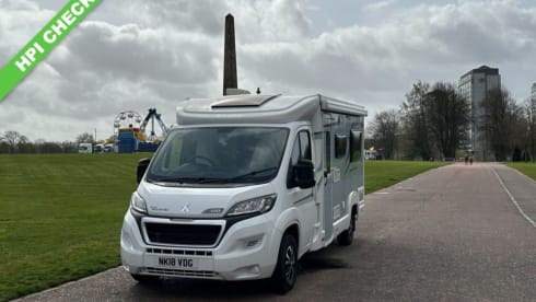 2 berth Peugeot bus from 2018
