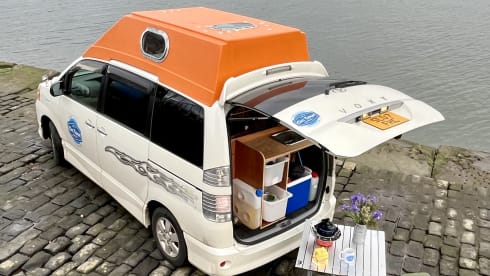 Gracie – Heated -  high top - off grid cute campervan  - insurance incl in price !