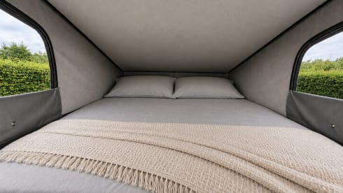 Wolfie – Volkswagen-Campingbus mit 4 Schlafplätzen ab 2026