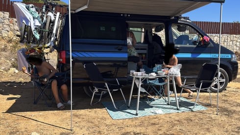 le cantalou  – Vermietung VW T5 Kalifornien Familie
