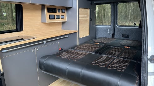 4 berth Volkswagen campervan from 2016