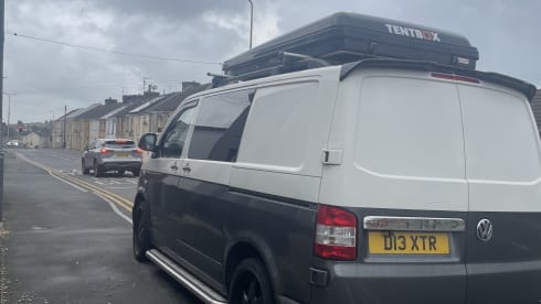 4 berth Volkswagen campervan from 2011