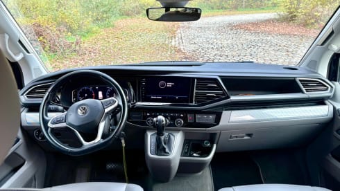 Kamiel – VW California Ocean (T6)  - automaat - full option - fietsenrek