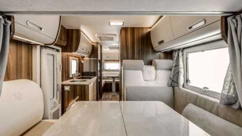The Braw – 4 berth Rimor luxury modern motorhome