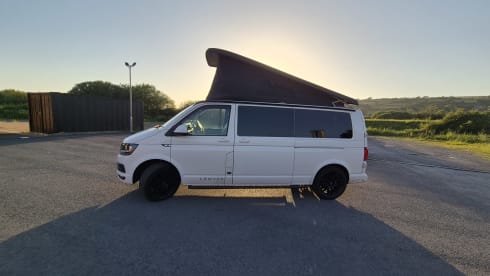 4 berth Volkswagen campervan from 2017