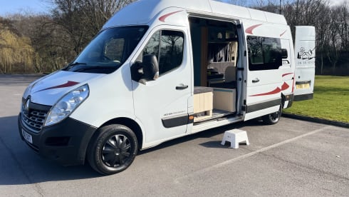 Albert  – 3 berth spacious Renault master campervan from 2015