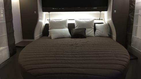 Beautiful Chausson camper for rent, built in 2016